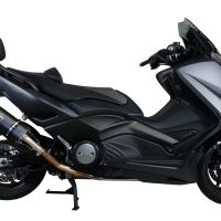 GPR escape compatível com  Yamaha T-Max 530 2012-2016, Furore Nero, Escape racing linha completa, silencioso mais coletor com dbkiller, não homologado  