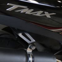 Escape compatível com Yamaha T-Max 530 2017-2021, Furore Evo4 Nero, Sistema homologado com catalisador linha completa, silencioso mais coletor 