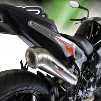 Escape compatível com Ktm Duke 790 2021-2024, Powercone Evo, Escape legal, homologado, silenciador com db killer removível e tubo de ligação específico 