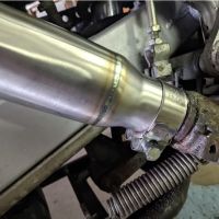 Escape compatível com Honda Transalp Xl 600 V 1996-1999, Furore Nero, Escape legal, homologado, silenciador com db killer removível e tubo de ligação específico 