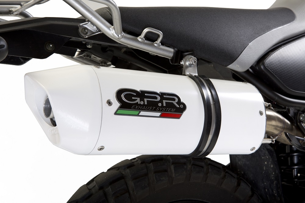 Escape compatível com Yamaha Tricker 250 2005-2008, Albus Ceramic, Escape legal, homologado, silenciador com db killer removível e tubo de ligação específico 