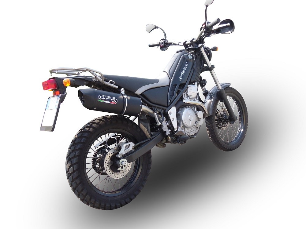 Escape compatível com Yamaha Tricker 250 2005-2008, Furore Nero, Sistema homologado,legal, linha completa, incluindo db killer removível mais coletor 