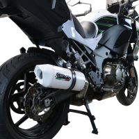 Escape compatível com Kawasaki Versys 1000 I.E. 2019-2020, Albus Evo4, Escape legal, homologado, silenciador com db killer removível e tubo de ligação específico 