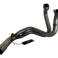 Escape compatível com Kawasaki Er 6 N - F 2012-2016, M3 Titanium Natural, Sistema homologado com catalisador linha completa, silencioso mais coletor 