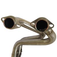 Escape compatível com Kawasaki Er 6 N - F 2012-2016, M3 Titanium Natural, Sistema homologado com catalisador linha completa, silencioso mais coletor 