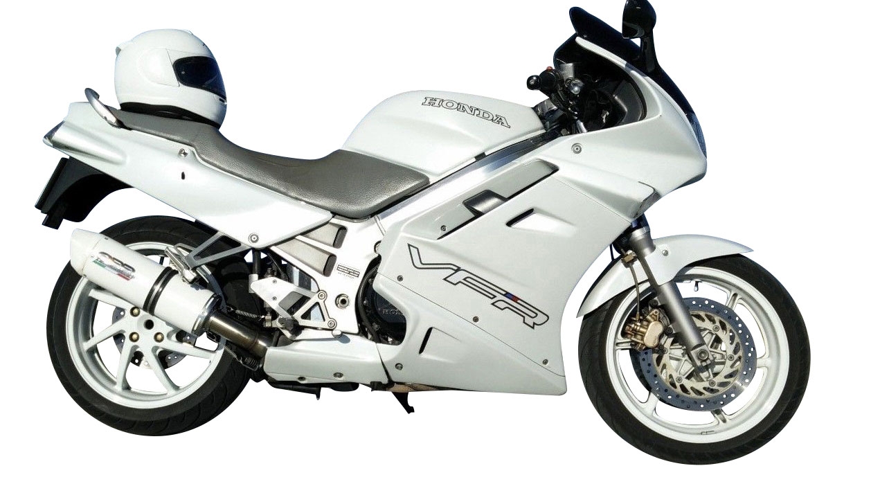 Escape compatível com Honda Vfr 750 F 1990-1993, Albus Ceramic, Escape legal, homologado, silenciador com db killer removível e tubo de ligação específico 