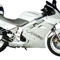Escape compatível com Honda Vfr 750 F 1990-1993, Albus Ceramic, Escape legal, homologado, silenciador com db killer removível e tubo de ligação específico 