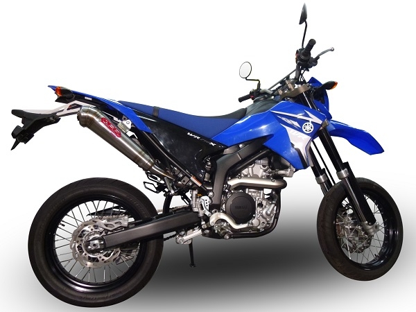 Escape compatível com Yamaha WR 250 X-R 2007-2019, Powercone Evo, Escape legal, homologado, silenciador com db killer removível e tubo de ligação específico 