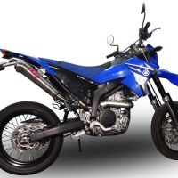 Escape compatível com Yamaha WR 250 X-R 2007-2019, Powercone Evo, Escape legal, homologado, silenciador com db killer removível e tubo de ligação específico 
