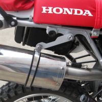 Escape compatível com Honda Xr 650 R 2000-2008, Furore Nero, Escape legal, homologado, silenciador com db killer removível e tubo de ligação específico 
