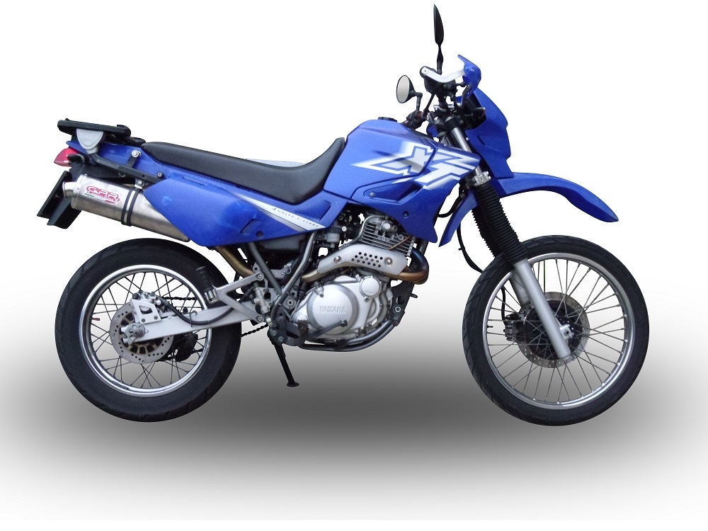 GPR escape compatível com  Yamaha Xt 600 - E - K 1985-2002, Trioval, Escape legal, homologado, silenciador com db killer removível e tubo de ligação específico 