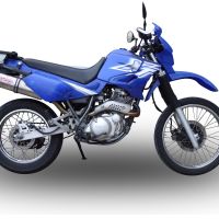 GPR escape compatível com  Yamaha Xt 600 - E - K 1985-2002, Trioval, Escape legal, homologado, silenciador com db killer removível e tubo de ligação específico 