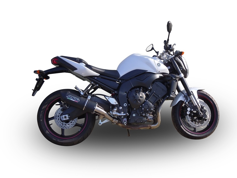 Escape compatível com Yamaha Fz.1 - Fazer 1000 2006-2014, Furore Nero, Escape legal, aprovado, com db killer removível, tubo de conexão e conversor catalítico 