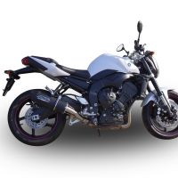 Escape compatível com Yamaha Fz.1 - Fazer 1000 2006-2014, Furore Nero, Escape legal, aprovado, com db killer removível, tubo de conexão e conversor catalítico 
