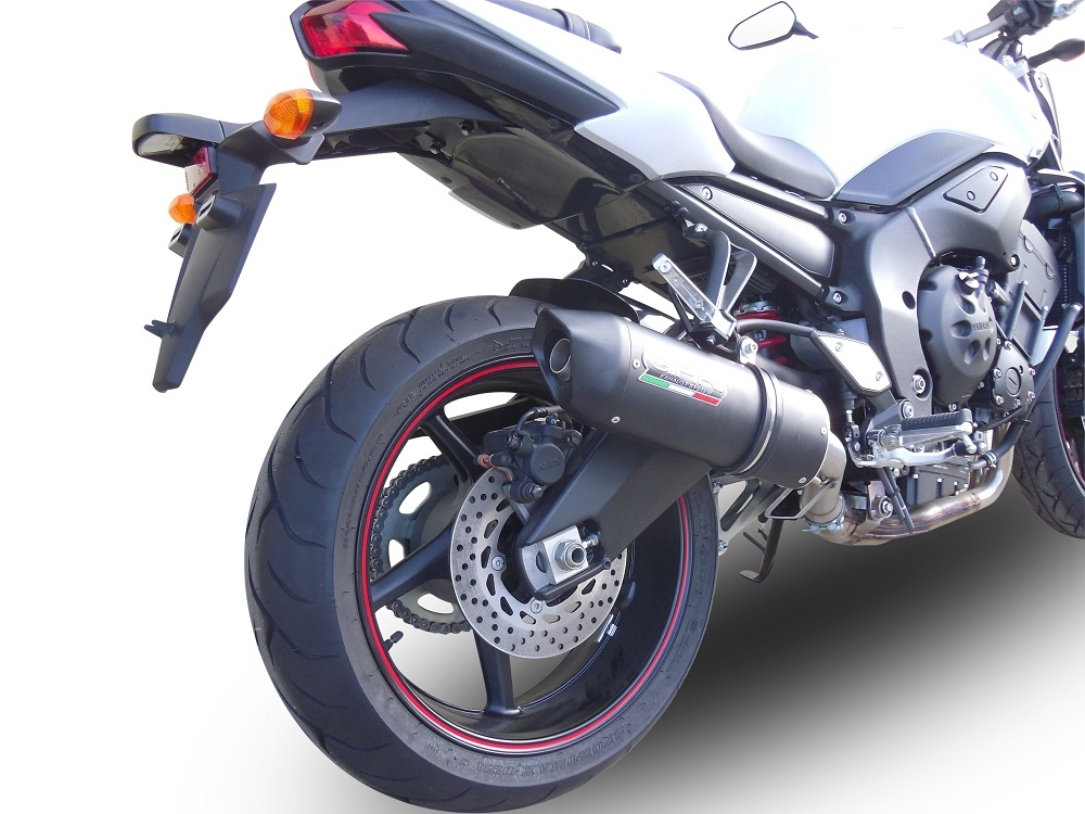 Escape compatível com Yamaha Fz.1 - Fazer 1000 2006-2014, Furore Nero, Escape legal, aprovado, com db killer removível, tubo de conexão e conversor catalítico 