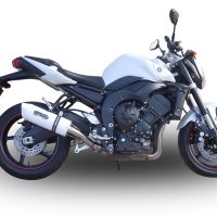 Escape compatível com Yamaha Fz.1 - Fazer 1000 2006-2014, Albus Ceramic, Escape legal, aprovado, com db killer removível, tubo de conexão e conversor catalítico 