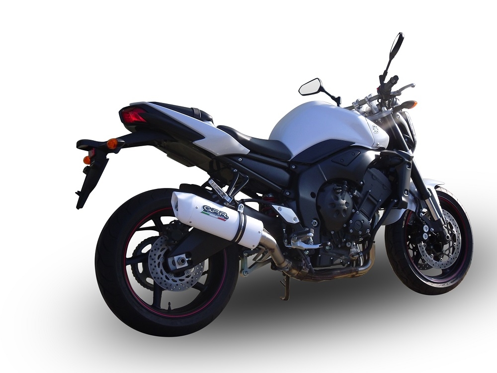 Escape compatível com Yamaha Fz.1 - Fazer 1000 2006-2014, Albus Ceramic, Escape legal, aprovado, com db killer removível, tubo de conexão e conversor catalítico 