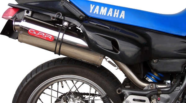 GPR escape compatível com  Yamaha Xt 600 - E - K 1985-2002, Trioval, Escape legal, homologado, silenciador com db killer removível e tubo de ligação específico 