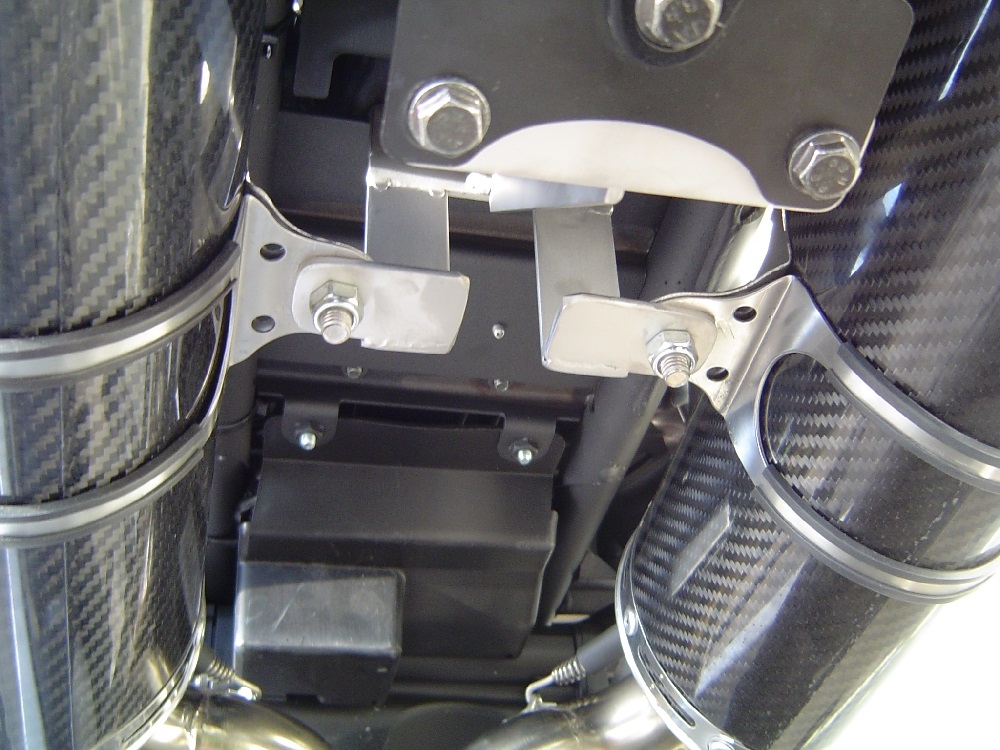 Escape compatível com Yamaha MT03 660 2006-2013, Albus Ceramic, Par de silenciosos de escape homologadas, com db killer removível e tubos de ligação específicos 