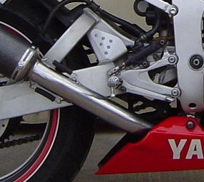 Escape compatível com Yamaha Yzf 600 R Thundercat 1996-2003, Satinox , Escape legal, homologado, silenciador com db killer removível e tubo de ligação específico 