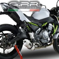 Escape compatível com Kawasaki Z 650 2017-2020, Albus Evo4, Sistema homologado com catalisador linha completa, silencioso mais coletor 