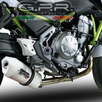 Escape compatível com Kawasaki Versys 650 2021-2022, Albus Evo4, Sistema homologado com catalisador linha completa, silencioso mais coletor 