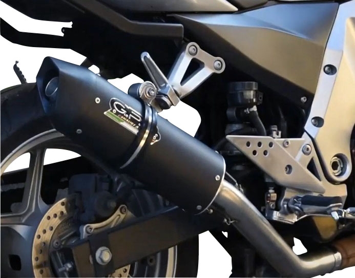 Escape compatível com Kawasaki Z 750 - R 2007-2014, Furore Nero, Escape legal, homologado, silenciador com db killer removível e tubo de ligação específico 