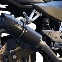 Escape compatível com Kawasaki Z 750 - R 2007-2014, Furore Nero, Escape legal, homologado, silenciador com db killer removível e tubo de ligação específico 