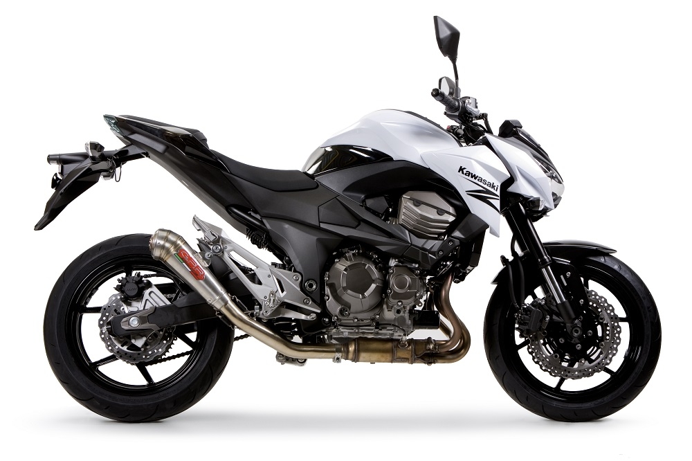 Escape compatível com Kawasaki Z 800 2009-2016, Powercone Evo, Escape legal, homologado, silenciador com db killer removível e tubo de ligação específico 