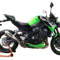 Escape compatível com Kawasaki Z 900 2020-2020, Powercone Evo, Escape legal, homologado, silenciador com db killer removível e tubo de ligação específico 