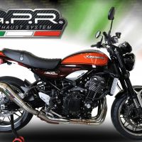 Escape compatível com Kawasaki Z 900 RS 2021-2024, Powercone Evo, Escape legal, homologado, silenciador com db killer removível e tubo de ligação específico 