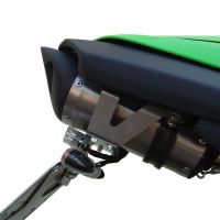 Escape compatível com Kawasaki Zx-6R 2005-2006, Tiburon Titanium, Escape legal, homologado, silenciador com db killer removível e tubo de ligação específico 