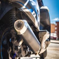 GPR escape compatível com  Honda Sh 350 I.E. 2021-2023, Evo4 Road, Escape legal, aprovado, com db killer removível, tubo de conexão e conversor catalítico 