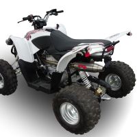 Escape compatível com Aeon Cobra 400 2010-2021, Deeptone Atv, Sistema homologado,legal, linha completa, incluindo db killer removível mais coletor 
