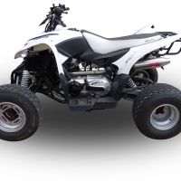Escape compatível com Aeon Motobionics 2007-2021, Deeptone Atv, Sistema homologado,legal, linha completa, incluindo db killer removível mais coletor 