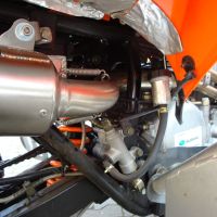 Escape compatível com Adly 500 Hurricane S 2005-2021, Deeptone Atv, Sistema homologado,legal, linha completa, incluindo db killer removível mais coletor 