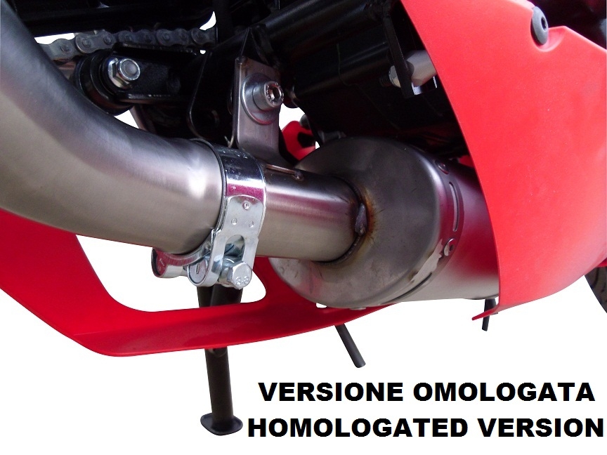 Escape compatível com Aprilia RS 4 125 2011-2016, Deeptone Inox, Sistema homologado com catalisador linha completa, silencioso mais coletor 