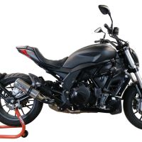Escape compatível com Benelli 502 C 2019-2020, M3 Inox , Escape legal, homologado, silenciador com db killer removível e tubo de ligação específico 