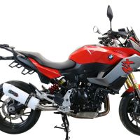 Escape compatível com Bmw F 900 XR-R 2020-2025, Albus Evo4, Escape legal, homologado, silenciador com db killer removível e tubo de ligação específico 