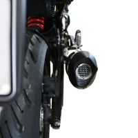 Escape compatível com Bmw F 900 XR-R 2020-2025, Furore Evo4 Nero, Escape legal, homologado, silenciador com db killer removível e tubo de ligação específico 