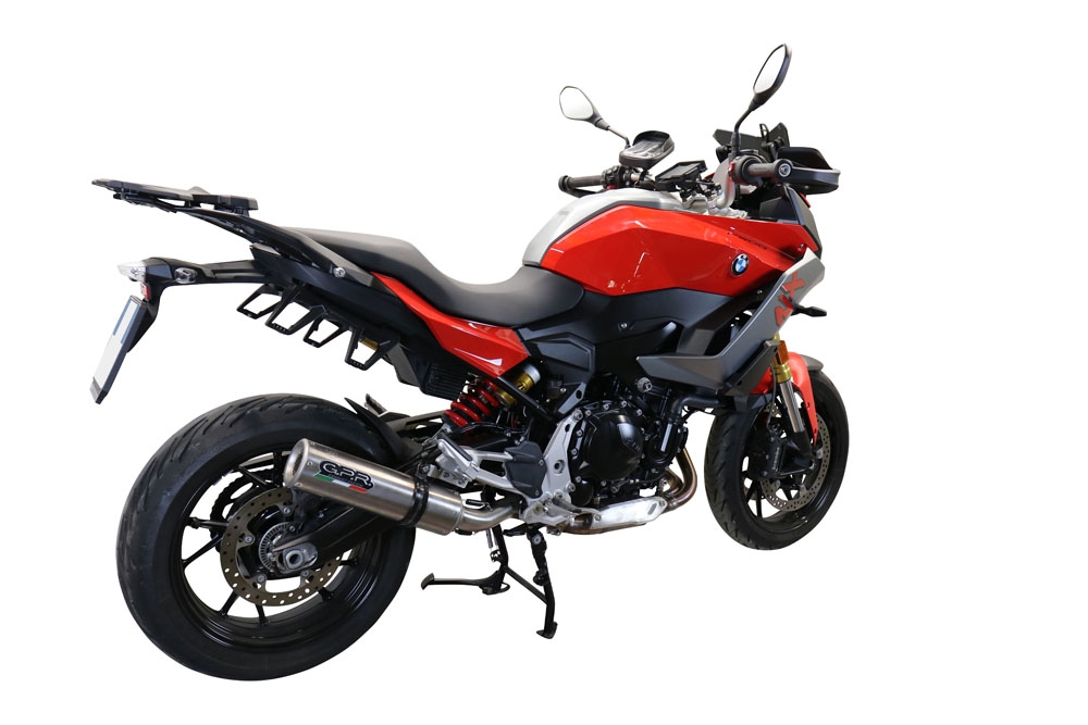 Escape compatível com Bmw F 900 XR-R 2020-2025, M3 Inox , Escape legal, homologado, silenciador com db killer removível e tubo de ligação específico 
