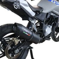 Escape compatível com Bmw G 310 Gs 2022-2024, Furore Evo4 Nero, Sistema homologado com catalisador linha completa, silencioso mais coletor 