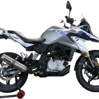 Escape compatível com Bmw G 310 Gs 2017-2021, M3 Inox , Sistema homologado com catalisador linha completa, silencioso mais coletor 