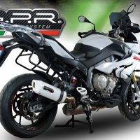 Escape compatível com Bmw S 1000 XR -M 2015-2016, Albus Ceramic, Escape legal, homologado, silenciador com db killer removível e tubo de ligação específico 