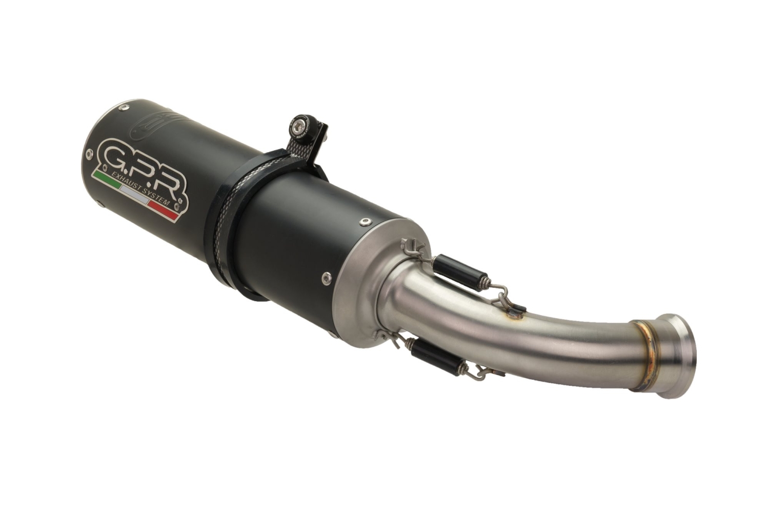 Escape compatível com Yamaha XSR 125 2021-2025, M3 Black Titanium, Sistema homologado com catalisador linha completa, silencioso mais coletor 