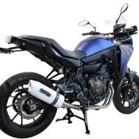 Escape compatível com Yamaha Tracer 700 2020-2021, Albus Evo4, Sistema homologado com catalisador linha completa, silencioso mais coletor 