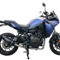 Escape compatível com Yamaha Tracer 700 2020-2021, Furore Nero, Escape racing linha completa, silencioso mais coletor com dbkiller, não homologado 