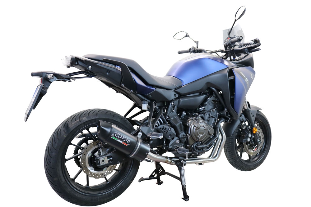Escape compatível com Yamaha Tracer 700 2020-2021, Furore Nero, Escape racing linha completa, silencioso mais coletor com dbkiller, não homologado 
