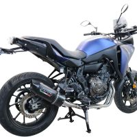Escape compatível com Yamaha Tracer 700 2020-2021, Furore Nero, Escape racing linha completa, silencioso mais coletor com dbkiller, não homologado 