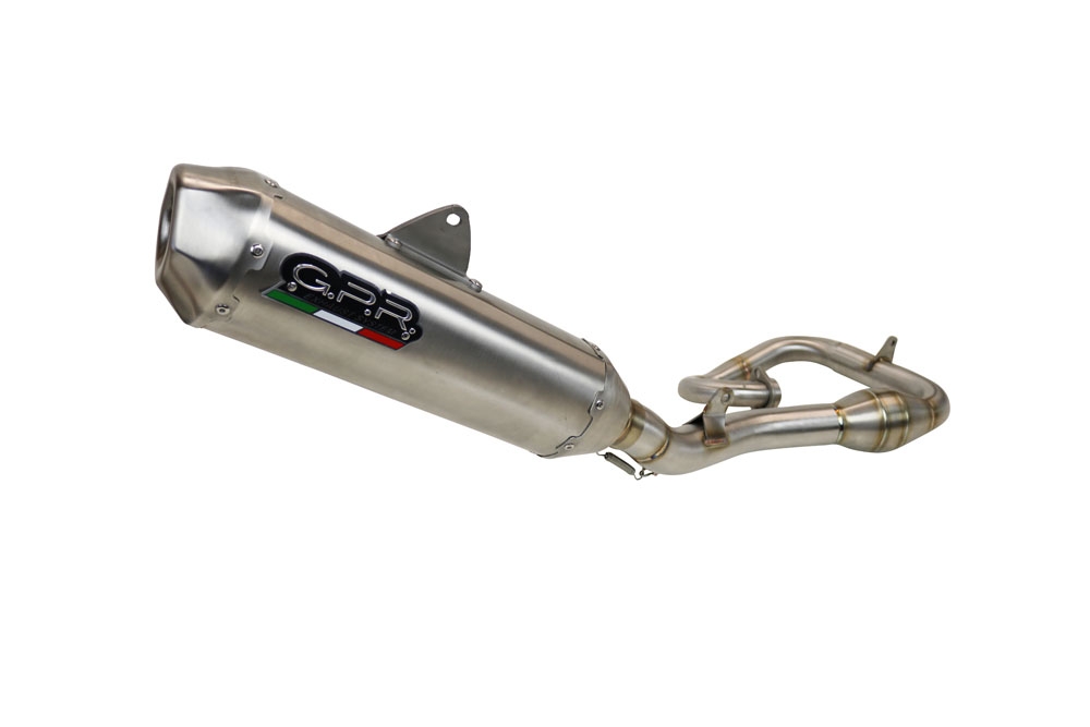 Escape compatível com Yamaha YZ 250 FX 2020-2025, Pentacross Inox, Escape racing linha completa, silencioso mais coletor com dbkiller, não homologado 